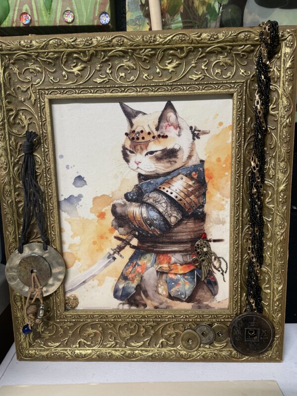 Samurai Cat - Sold